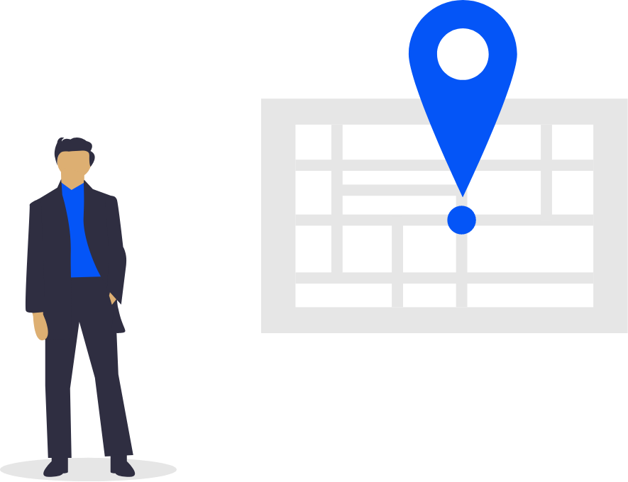 Get location illustration